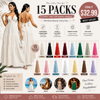 15 Packs Today Only $32.99 (All Colors)