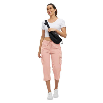FINAL SALE💝6 Packs for $23.99💝Multi-Pocket Capri Cargo Pants